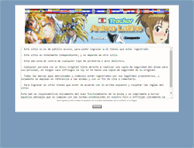 Tablet Screenshot of animelatino.org